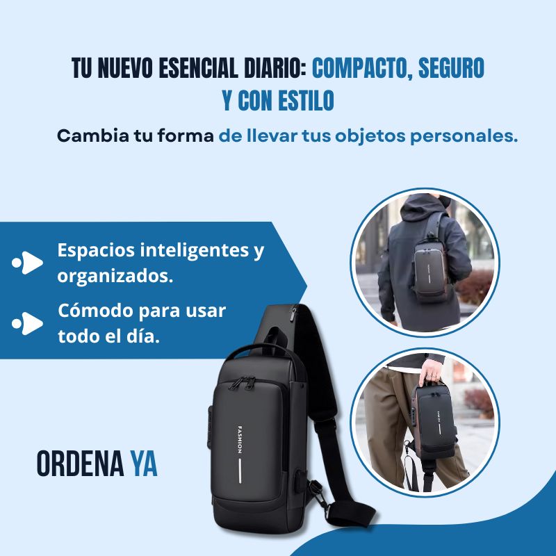 Bolso manos libres antirrobo