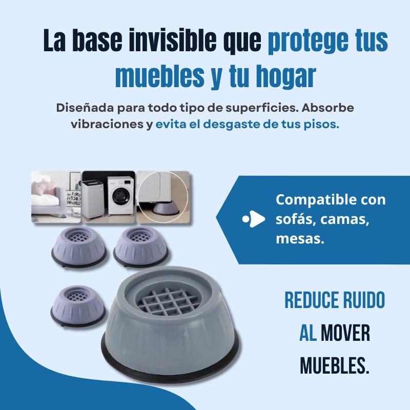 Base Antideslizante para Muebles