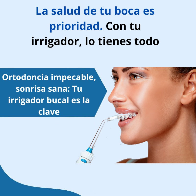 Irrigador Bucal Anti Mal Aliento