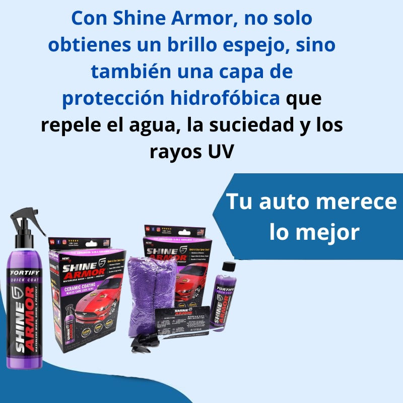 Spray Premium Cerámico Cera Restauradora de Pintura