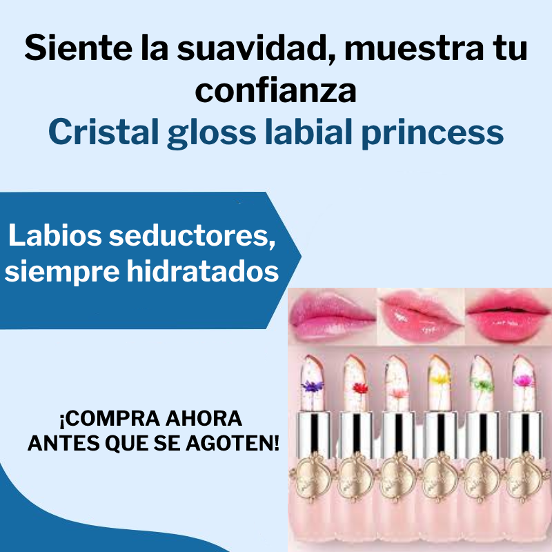 Cristal gloss labial princess