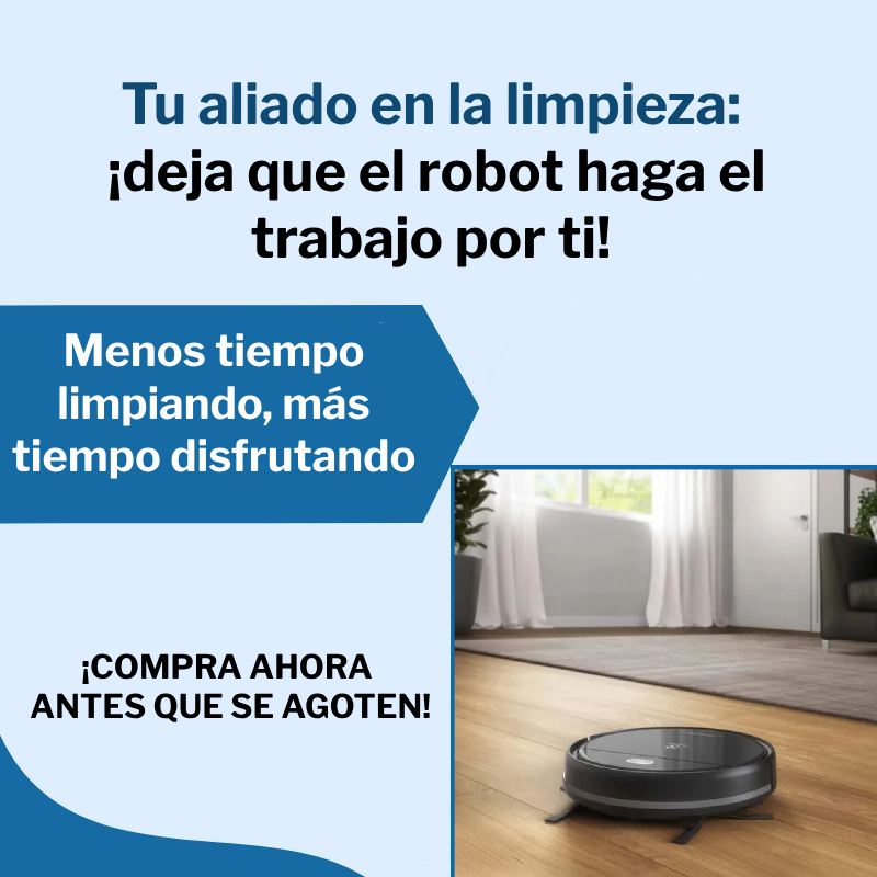 Aspiradora Robot 3 en 1