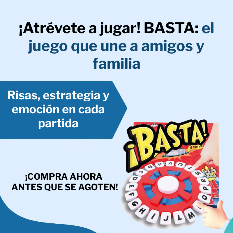 Juego de mesa BASTA