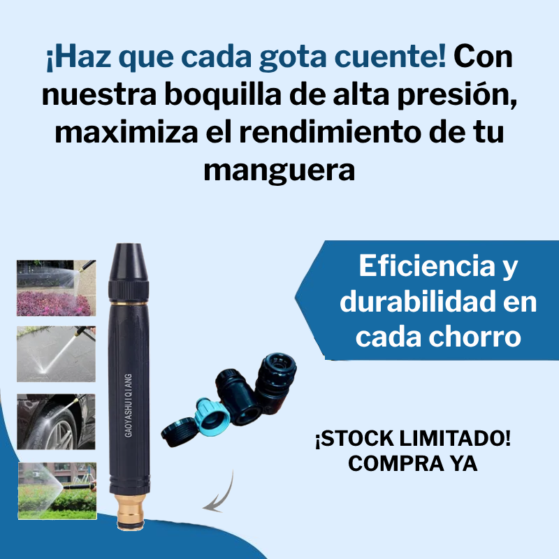 Boquilla de Alta Presión para Mangueras