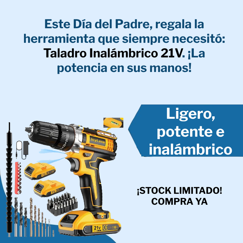 Taladro Inalámbrico 21v Percutor