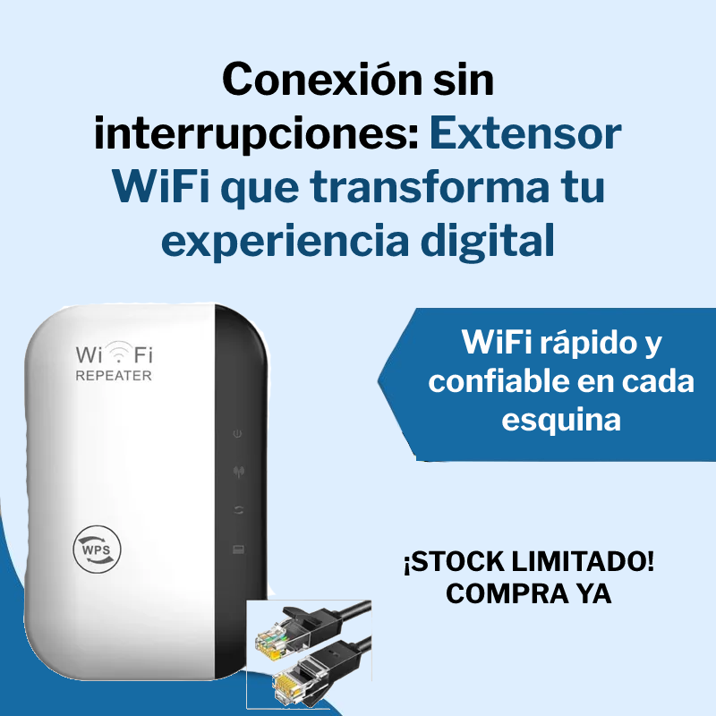 Extensor Repetidor De Señal Wifi 300mbps