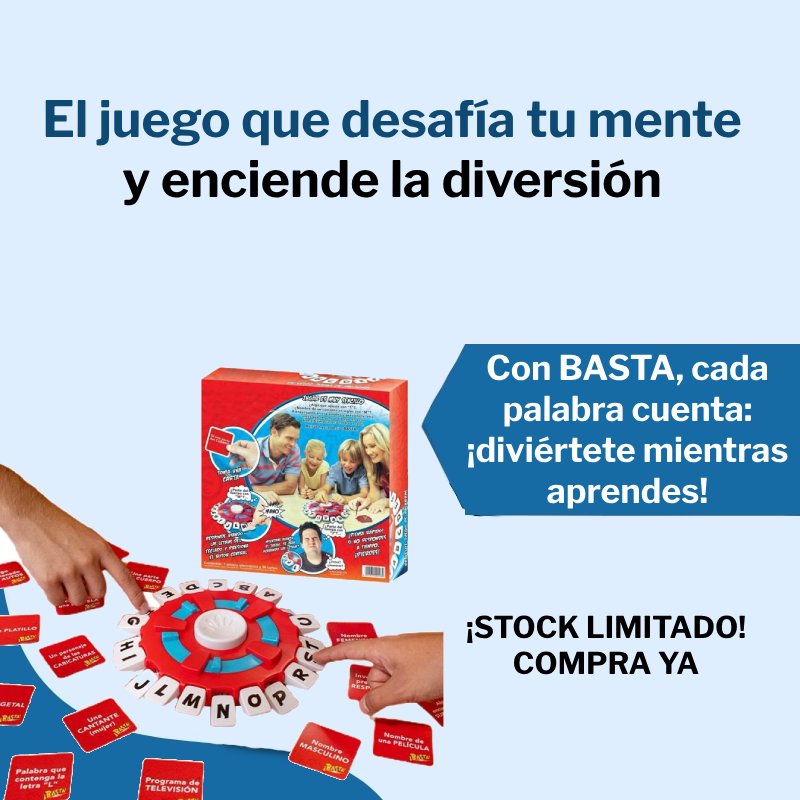 Juego de mesa BASTA