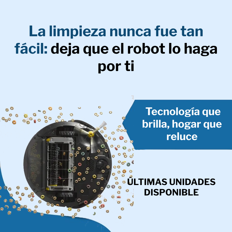 Aspiradora Robot 3 en 1