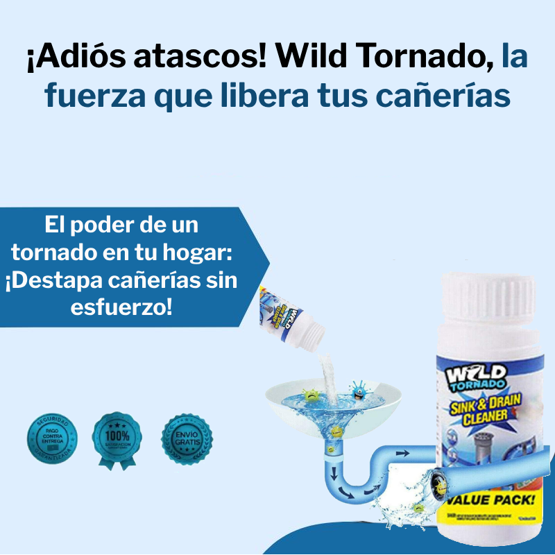 Destapa Cañerías Wild Tornado