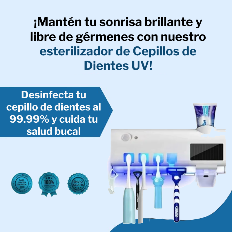 Esterilizador de Cepillos de Dientes UV