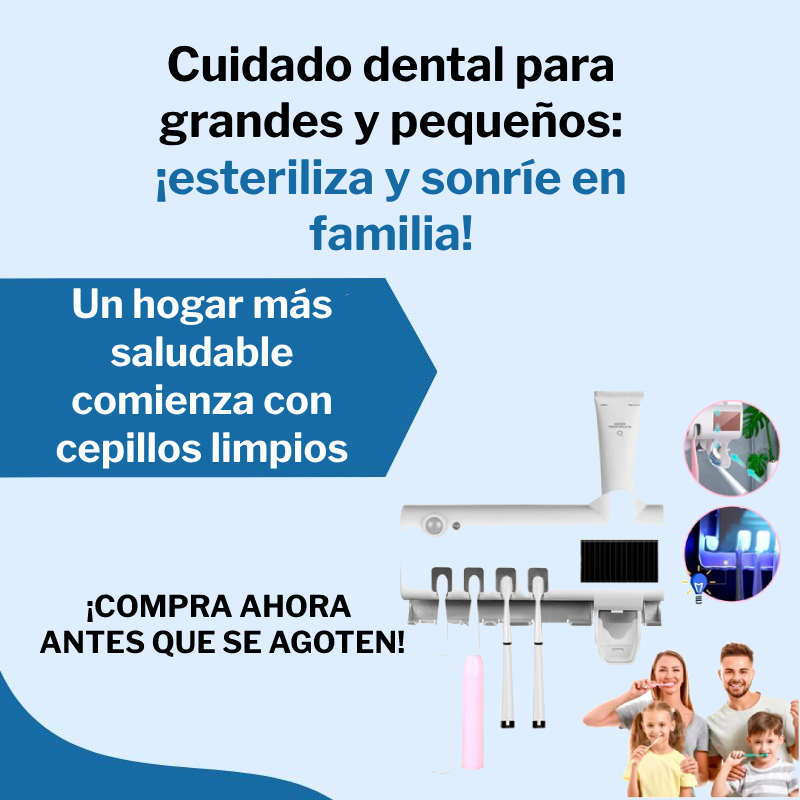 Esterilizador de Cepillos de Dientes UV
