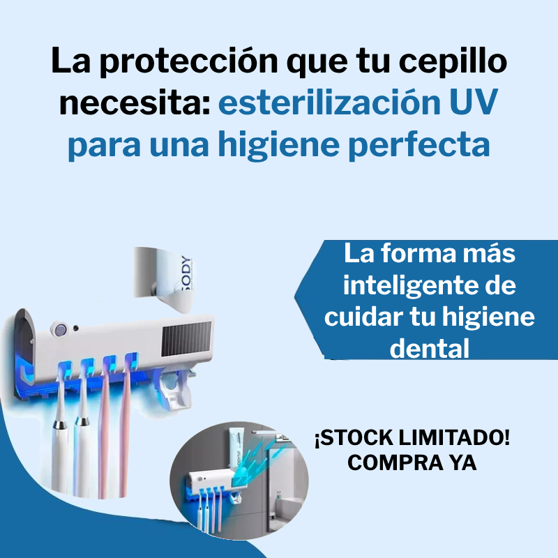 Esterilizador de Cepillos de Dientes UV