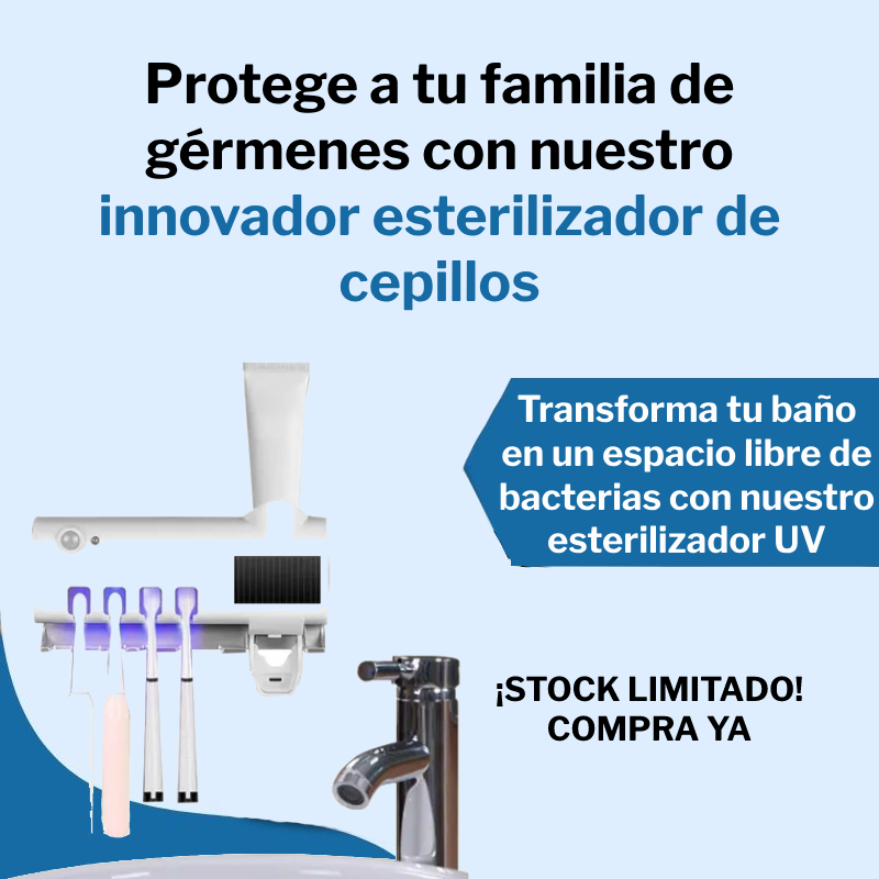 Esterilizador de Cepillos de Dientes UV