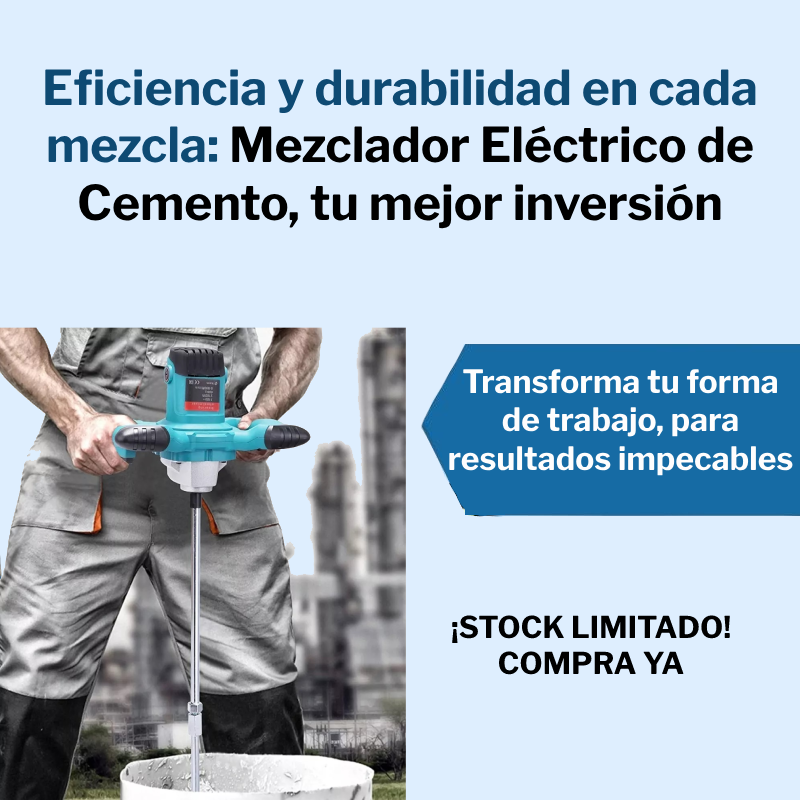 Mezclador de Cemento
