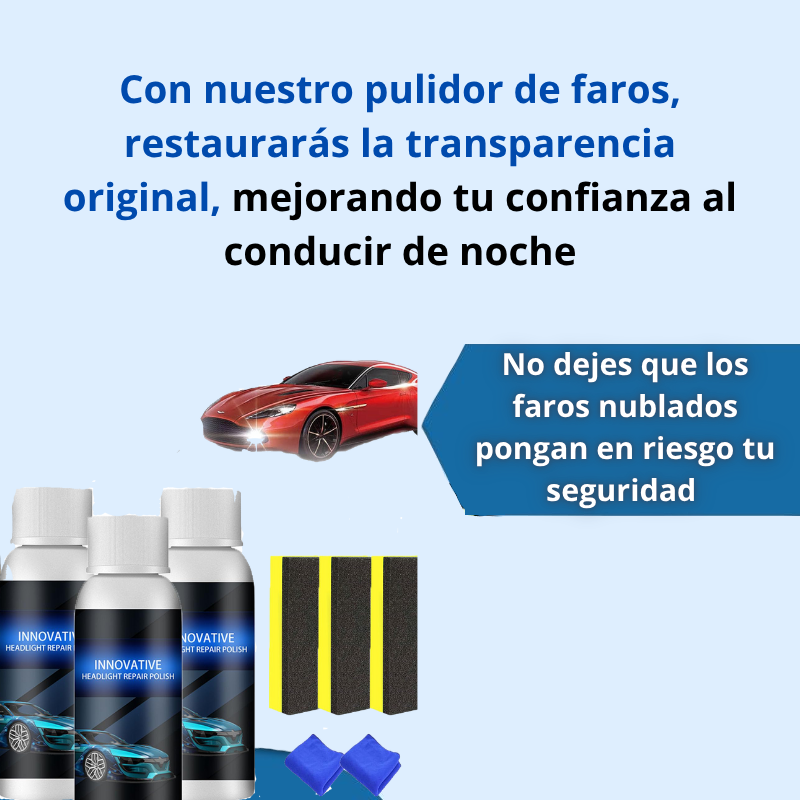 Líquido Para Reparación De Faros De Coche