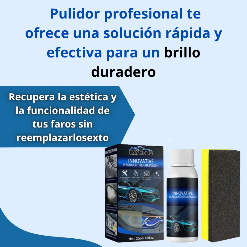 Líquido Para Reparación De Faros De Coche