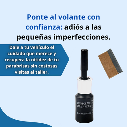 Paquete de Soluciones para Reparación de Parabrisas
