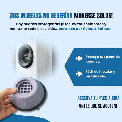 Base Antideslizante para Muebles
