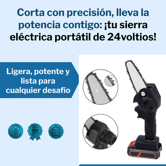 Sierra Eléctrica  24 voltios