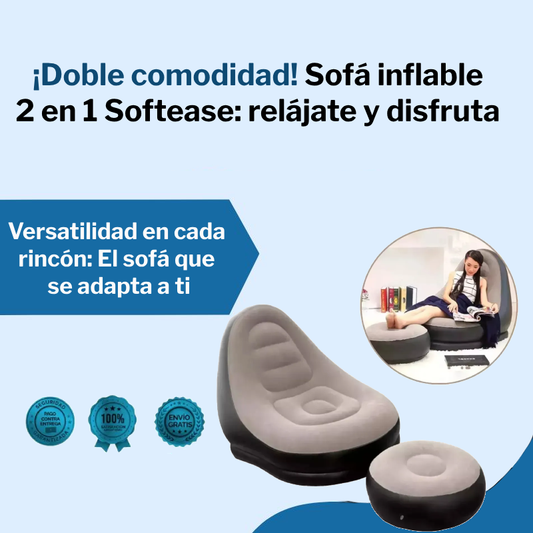 softease sofa inflable 2 en 1