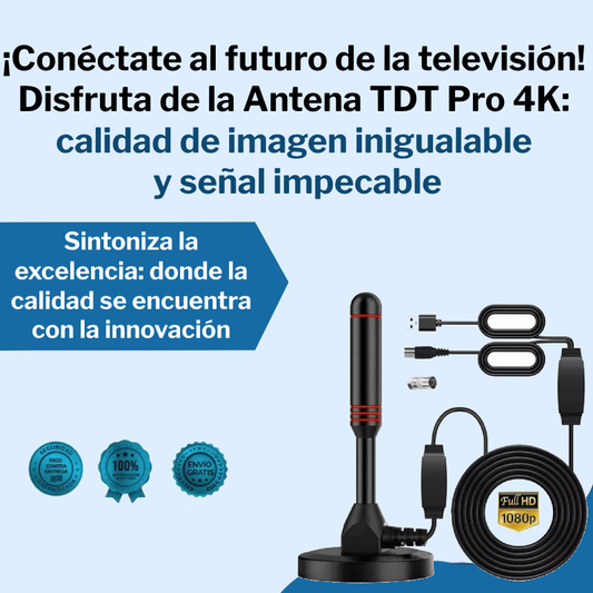 Antena TDT Pro Television 4K