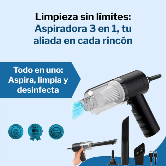 Aspiradora 3 en 1