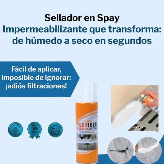 Sellador en Spray Impermeabilizante