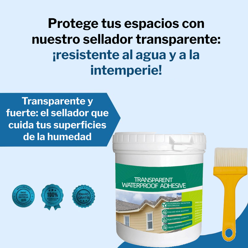Liquido de Sellado Transparente Resistente al Agua