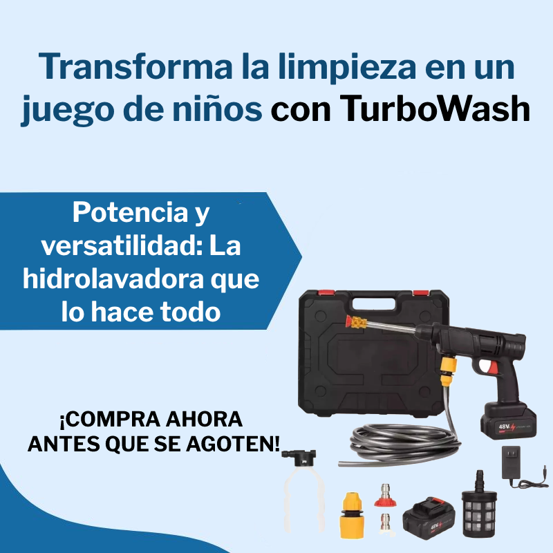 TurboWash - Lavadora De Alta Presión