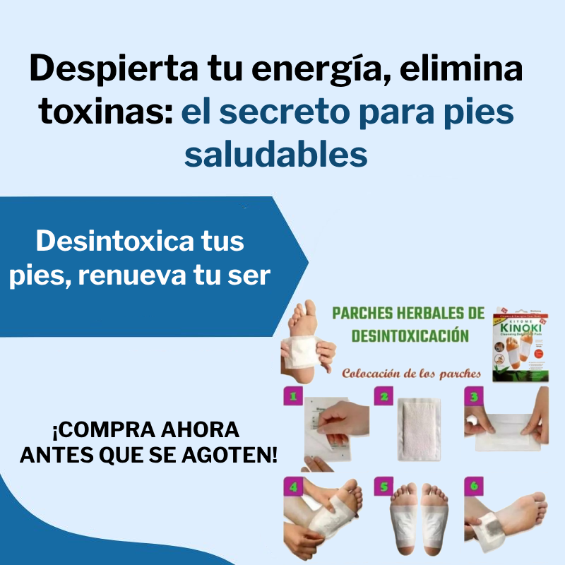 Almohadilla para Pies Kinoki