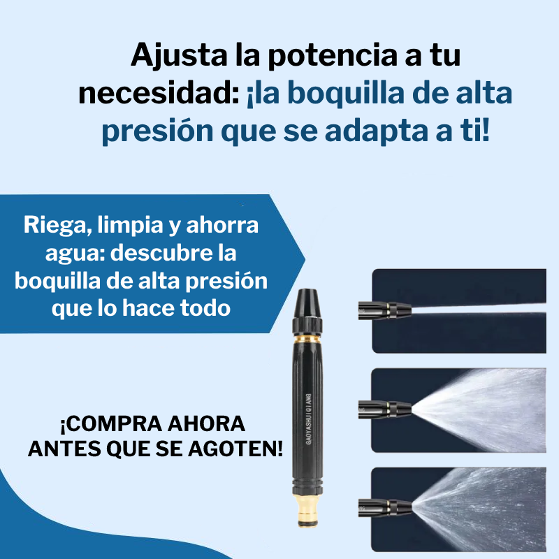 Boquilla de Alta Presión para Mangueras