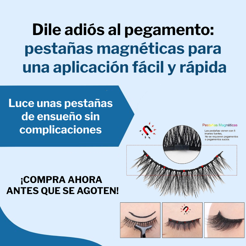 Kit de Pestanas Magnéticas
