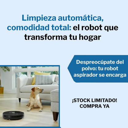 Aspiradora Robot 3 en 1