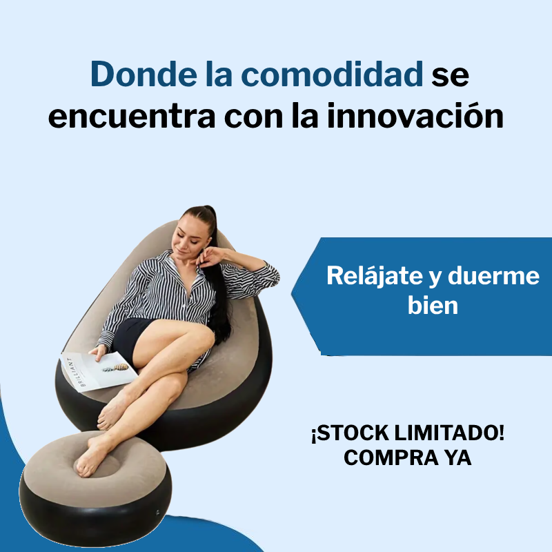 softease sofa inflable 2 en 1
