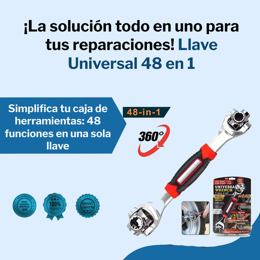 LLAVE UNIVERSAL 48 EN 1