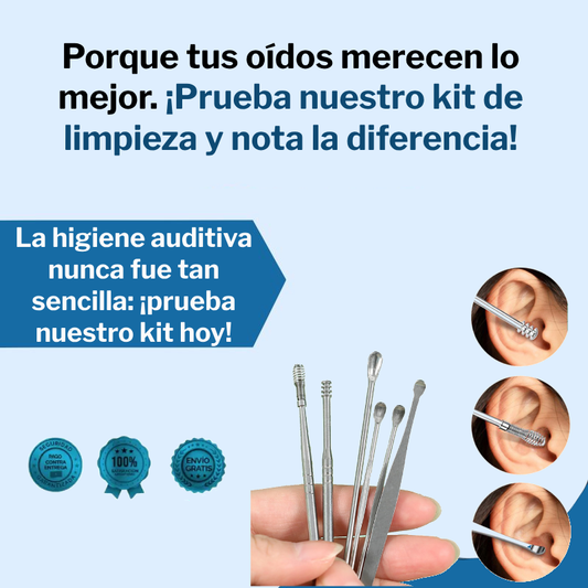 Kit Limpiador de Oídos