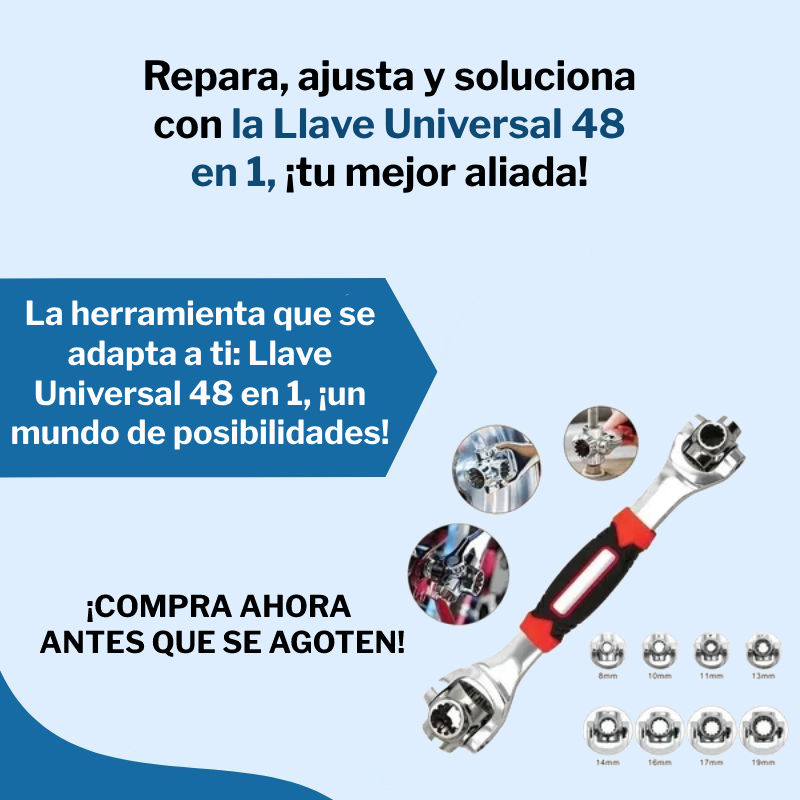 LLAVE UNIVERSAL 48 EN 1