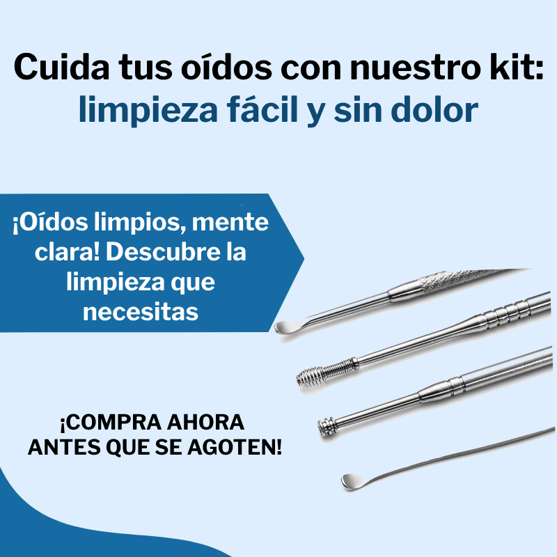 Kit Limpiador de Oídos